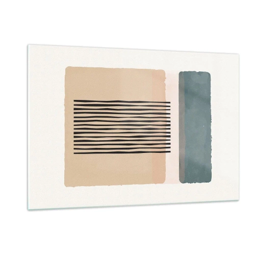 Billede på glas - Alt er i god stand - 120x80 cm