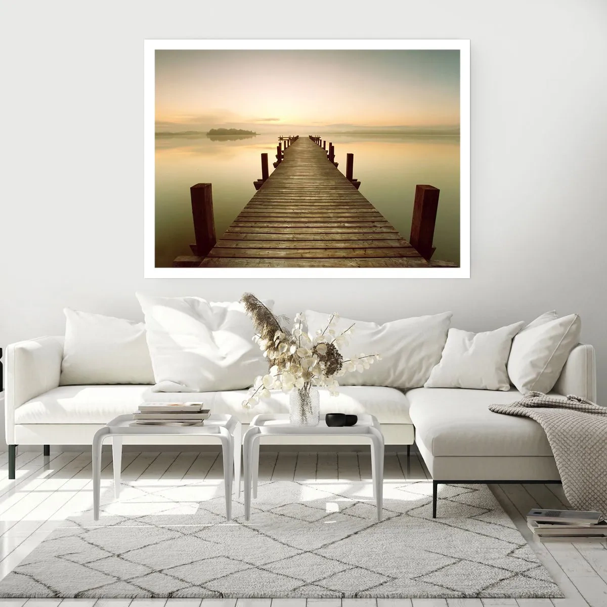 Plakat - Før daggry, daggry, lys - 40x30 cm