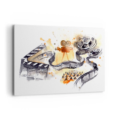 Lærredstryk - Billede på lærred - I drømmeland - 100x70 cm