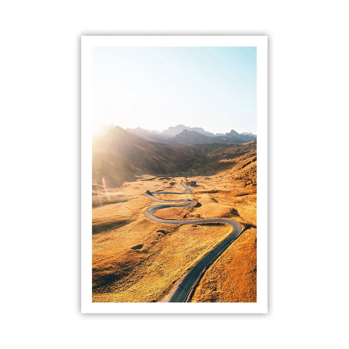 Plakat - I en gylden dal - 61x91 cm