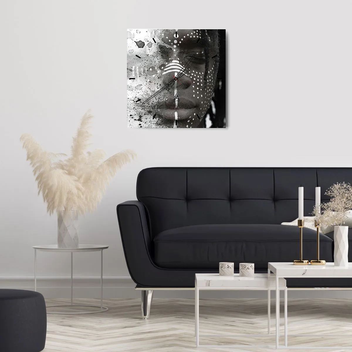 Vægur, Uret - Opdag den oprindelige ånd - 30x30 cm