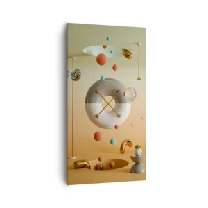 Lærredstryk - Billede på lærred - Alt kan ske - 55x100 cm