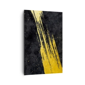 Lærredstryk - Billede på lærred - Hop ind i hyperrummet - 80x120 cm