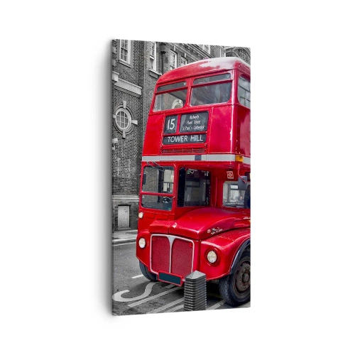 Lærredstryk - Billede på lærred - Altid det samme - 45x80 cm