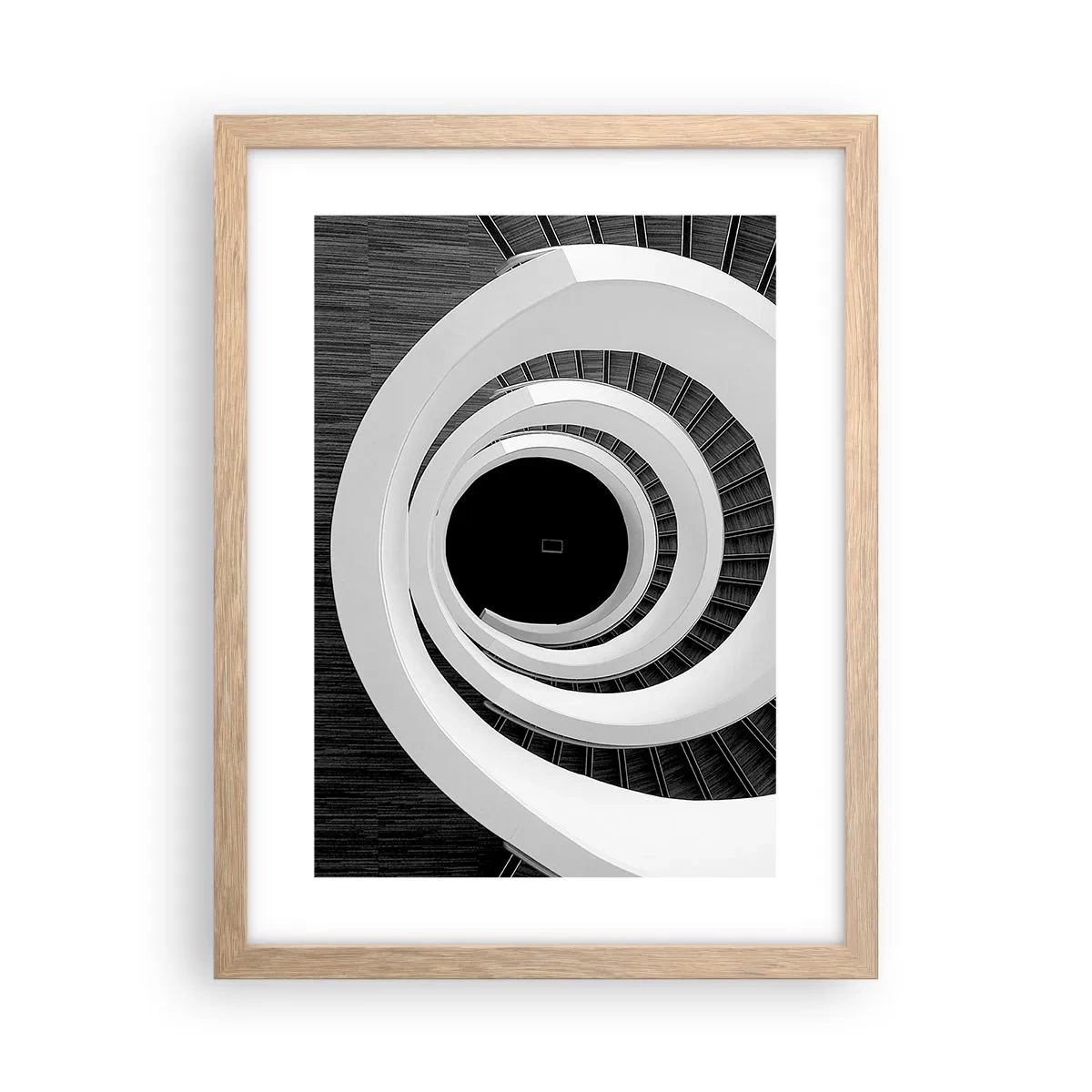 Plakat i ramme af lyst egetræ - Til sagen - 30x40 cm