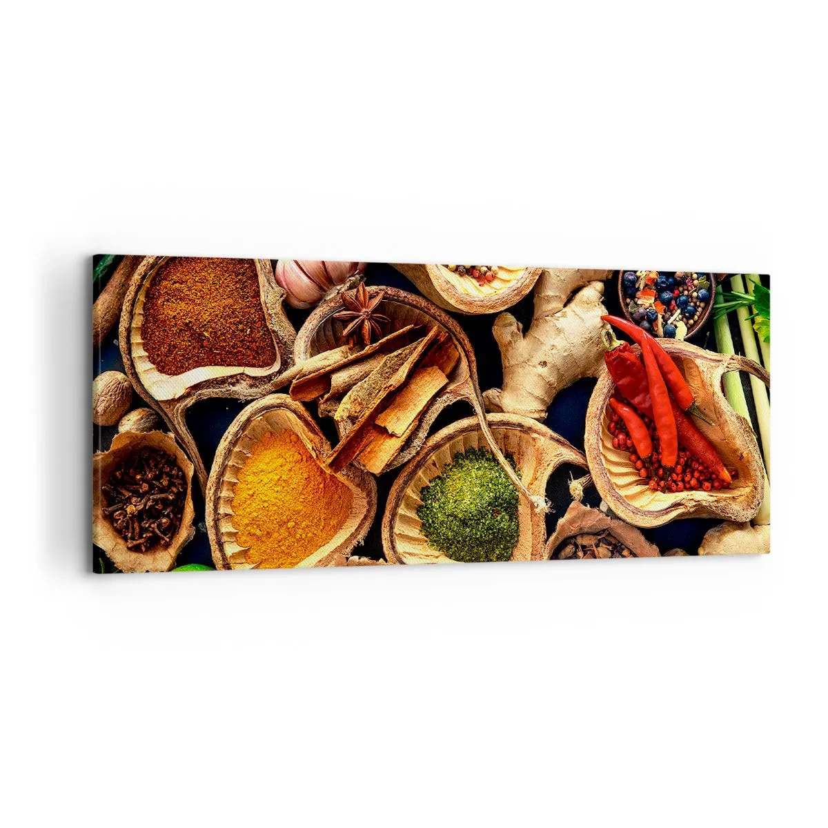 Lærredstryk - Billede på lærred - Tag, hvad du vil have - 120x50 cm