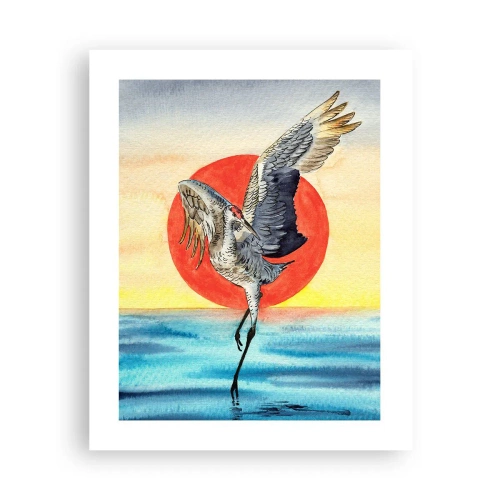 Plakat - Tid til at gå tilbage - 40x50 cm