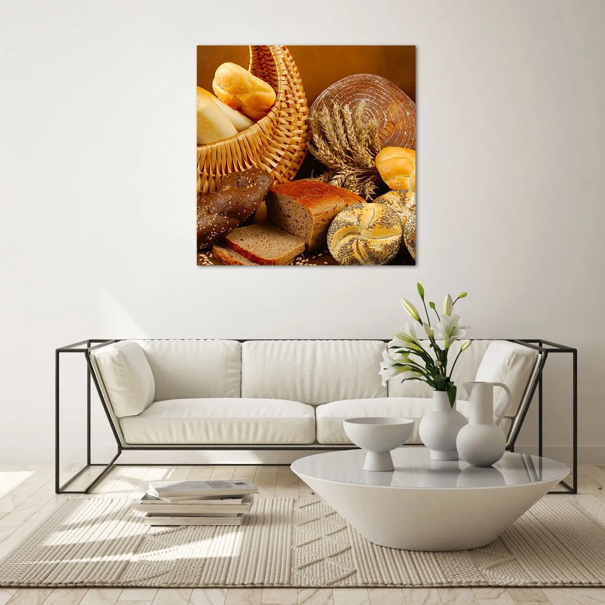 Billede på glas - Vi slap væk igen - 30x30 cm