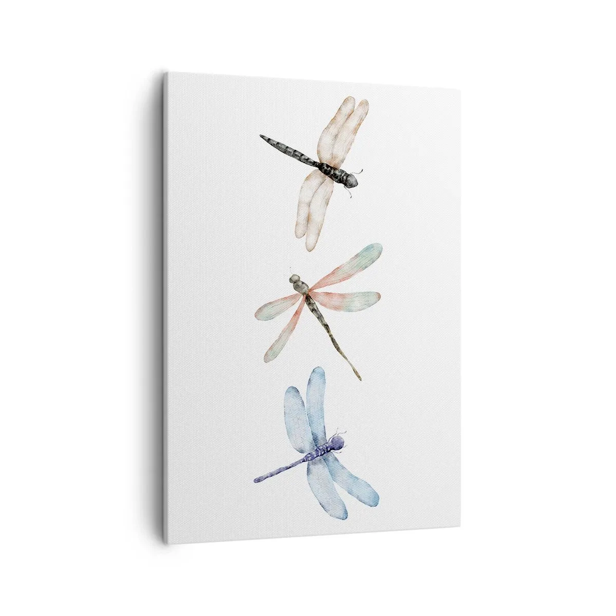 Lærredstryk - Billede på lærred - Vægtløse guldsmede - 50x70 cm