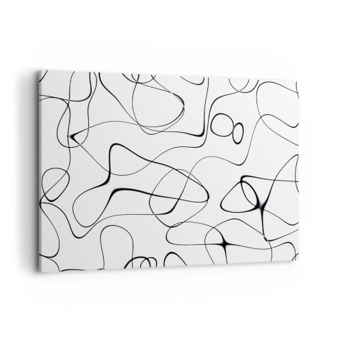 Lærredstryk - Billede på lærred - Livets veje, skæbnens omskiftelser - 100x70 cm