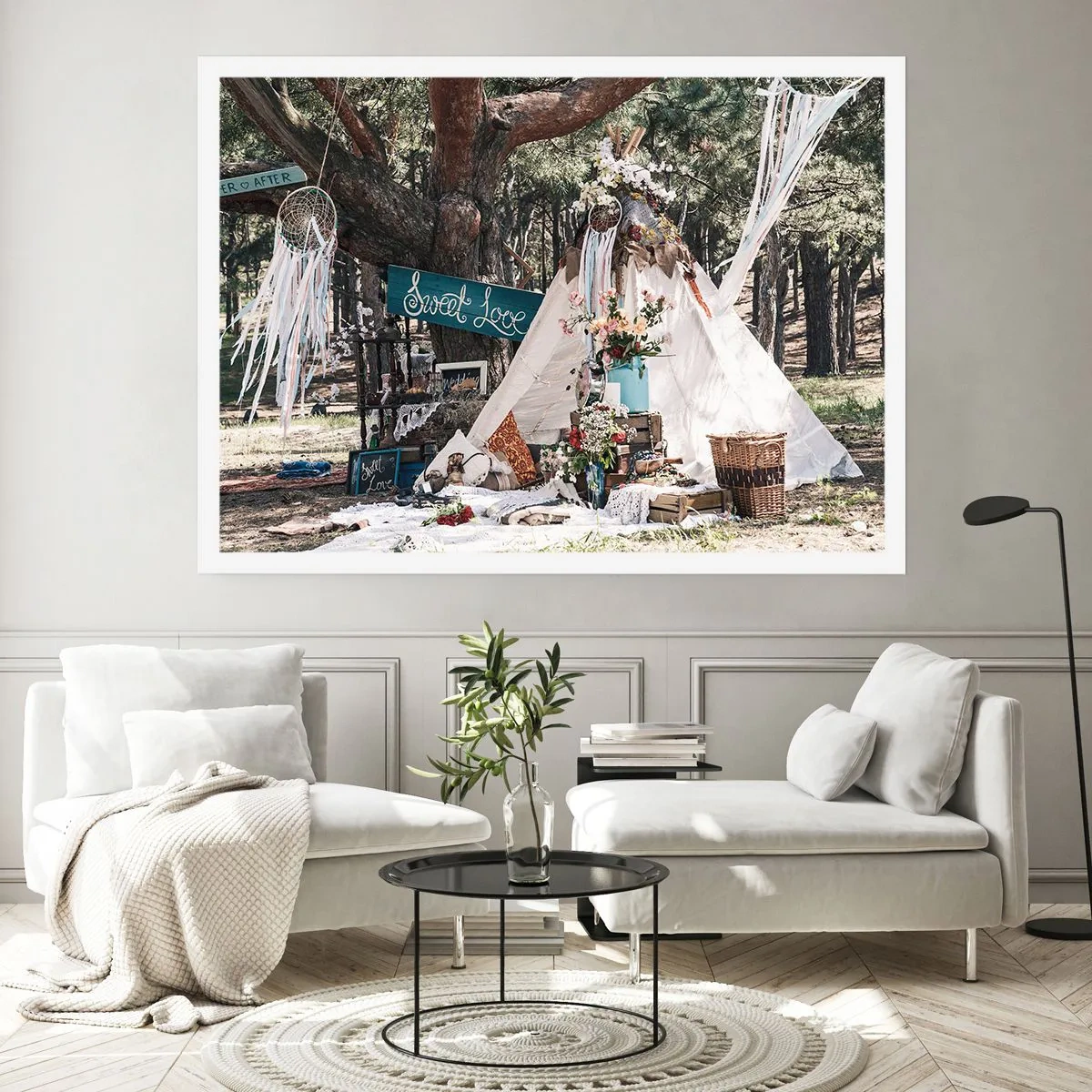 Plakat - Make love… - 91x61 cm