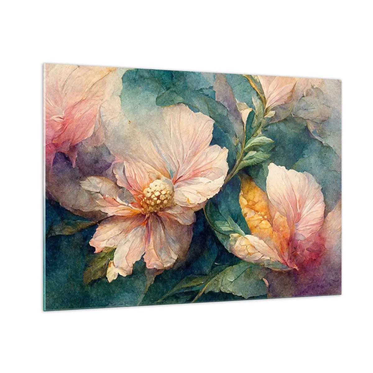 Billede på glas - Subtiliteten selv - 100x70 cm