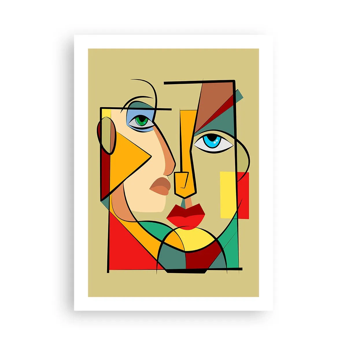 Plakat - Et matchende par - 50x70 cm