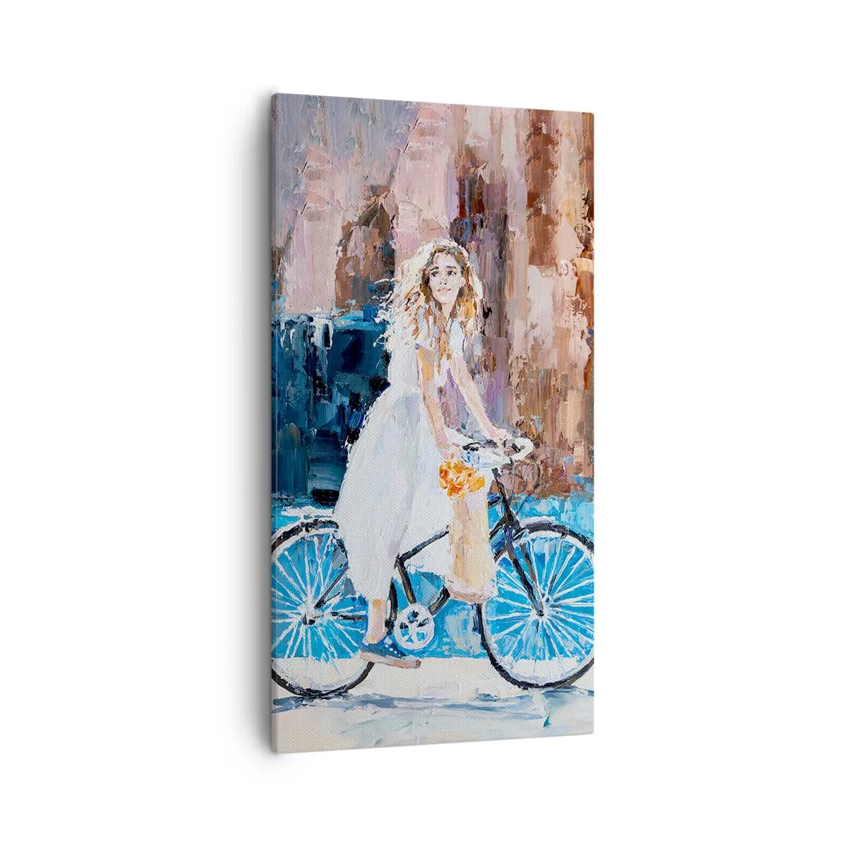 Lærredstryk - Billede på lærred - Glæde om morgenen - 55x100 cm