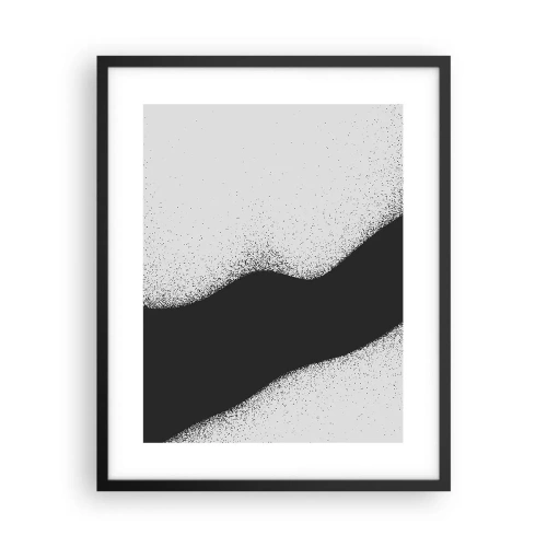 Plakat i sort ramme - Flydende balance - 40x50 cm