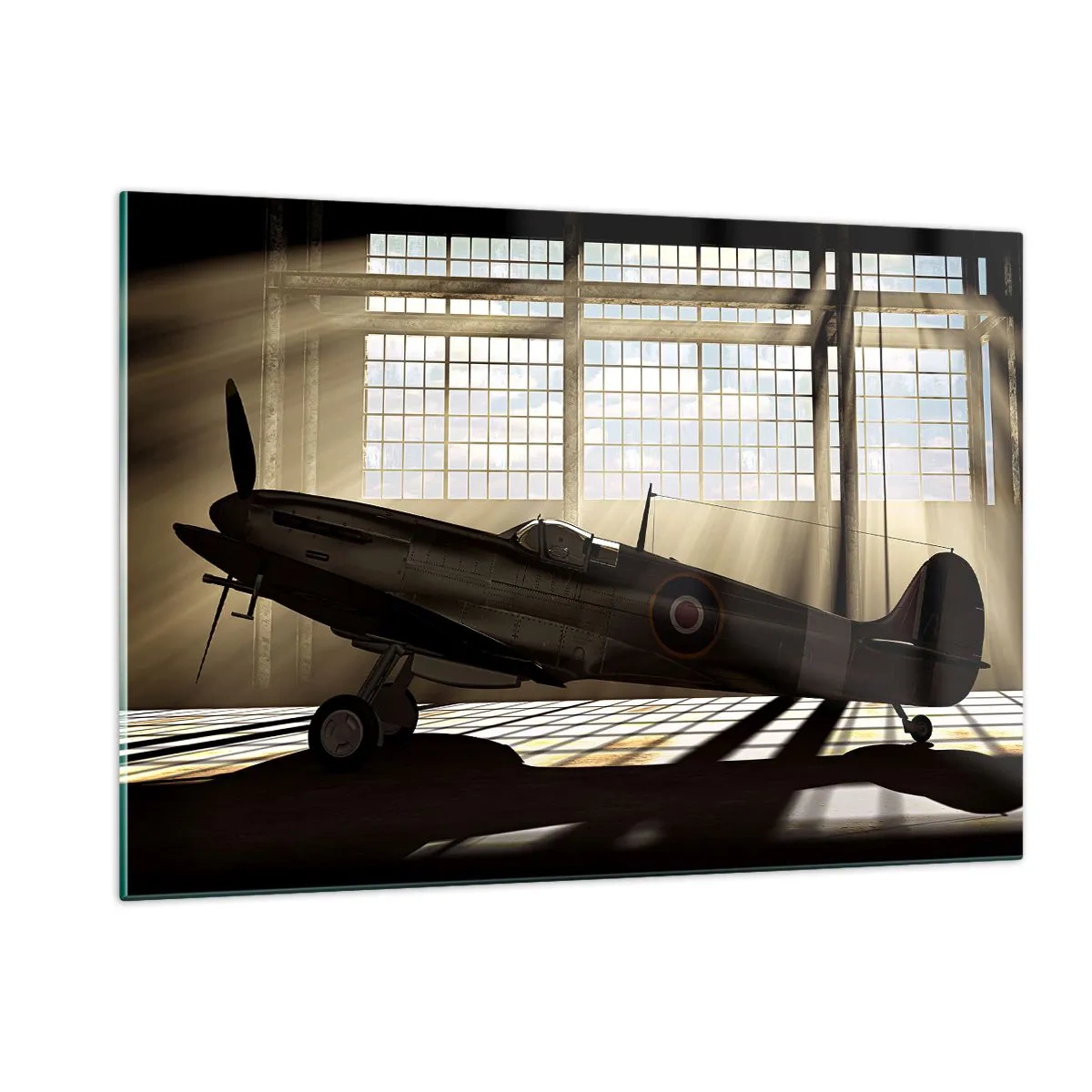 Billede på glas - Resten af krigeren - 120x80 cm