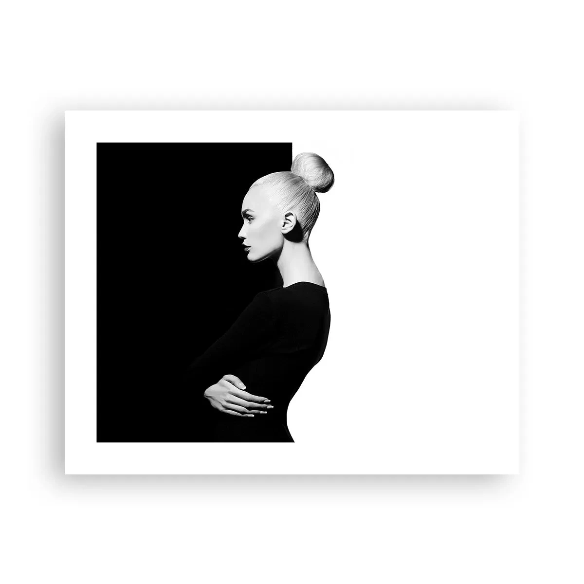 Plakat - Blot en kvinde - 50x40 cm