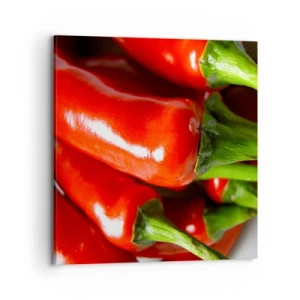 Lærredstryk - Billede på lærred - Saftig, skinnende, glat - 70x70 cm