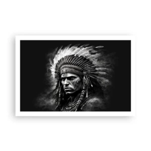 Plakat - Leder og kriger - 91x61 cm