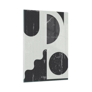 Billede på glas - Komposition over og under - 80x120 cm