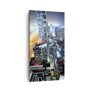 Lærredstryk - Billede på lærred - Et mirakel i ørkenen - 55x100 cm