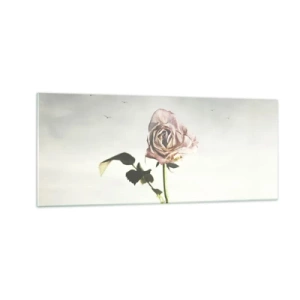 Billede på glas - Velkomst til foråret - 100x40 cm