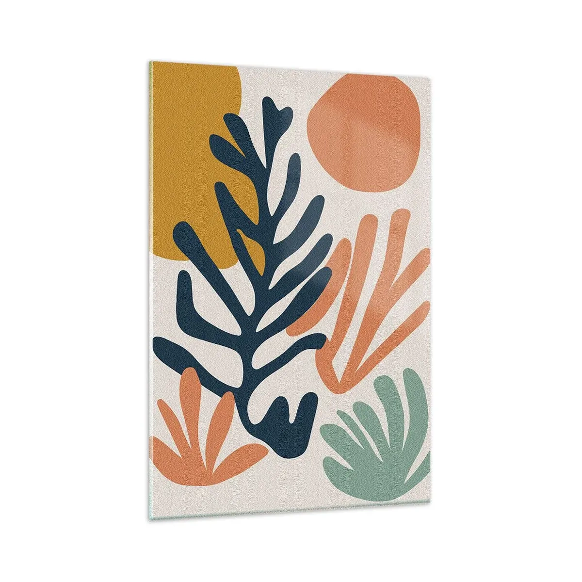 Billede på glas - Koralhav - 80x120 cm