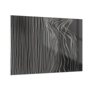 Billede på glas - Rytme og accent - 100x70 cm
