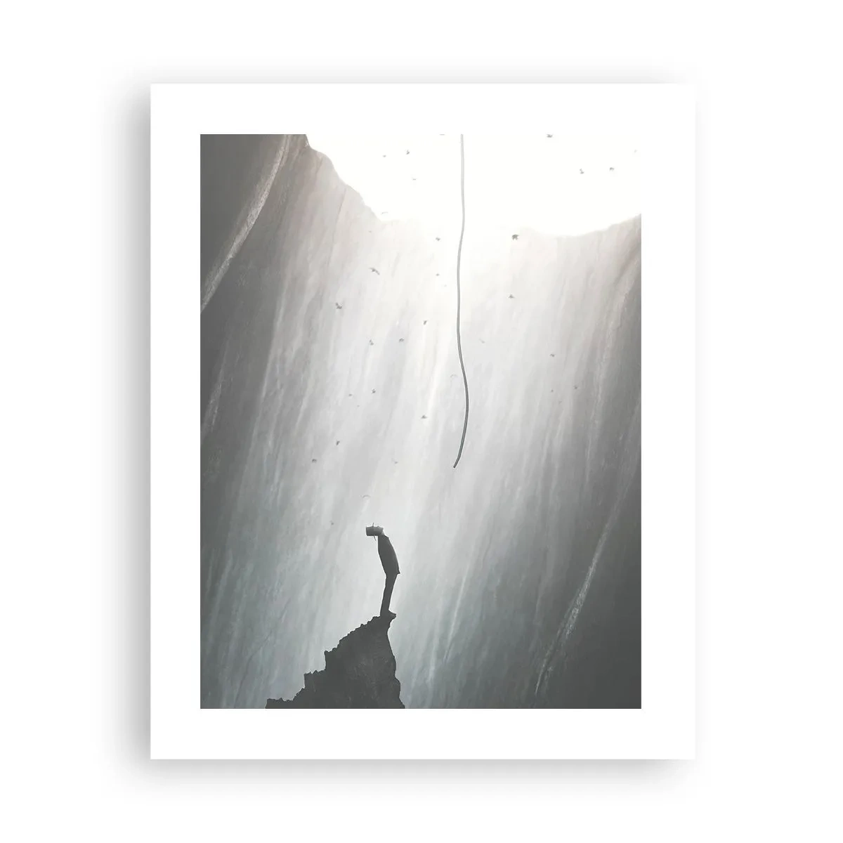 Plakat - Der er altid en vej ud - 40x50 cm