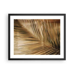 Plakat i sort ramme - Naturlig kolonnade - 50x40 cm