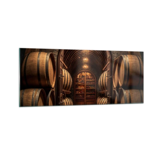 Billede på glas - Atmosfærisk kælder - 100x40 cm