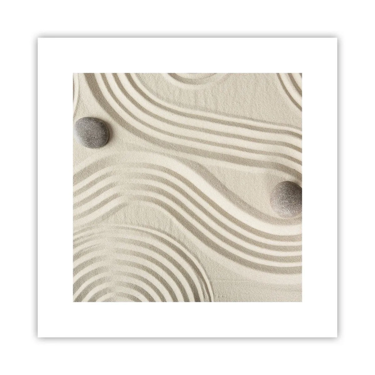 Plakat - Et strejf af varme - 30x30 cm