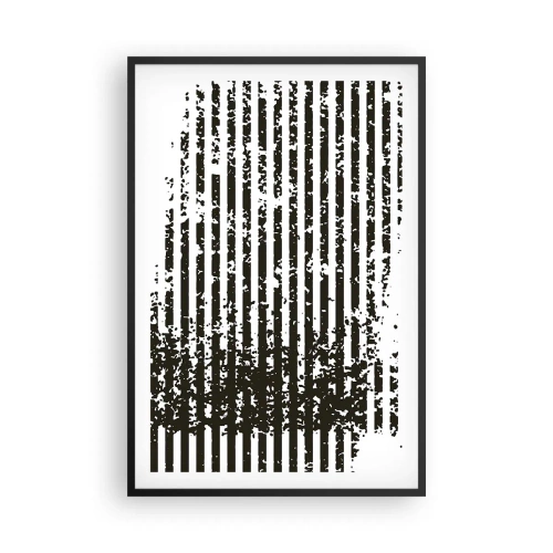 Plakat i sort ramme - Rytme og støj - 61x91 cm