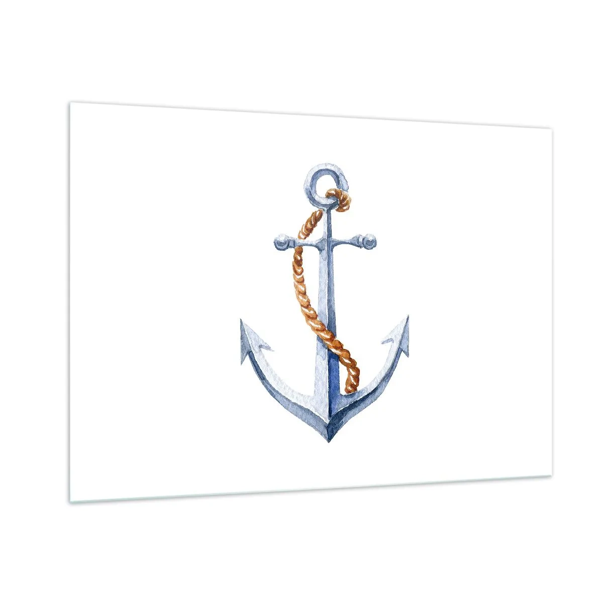 Billede på glas - Ahoj eventyr! - 100x70 cm