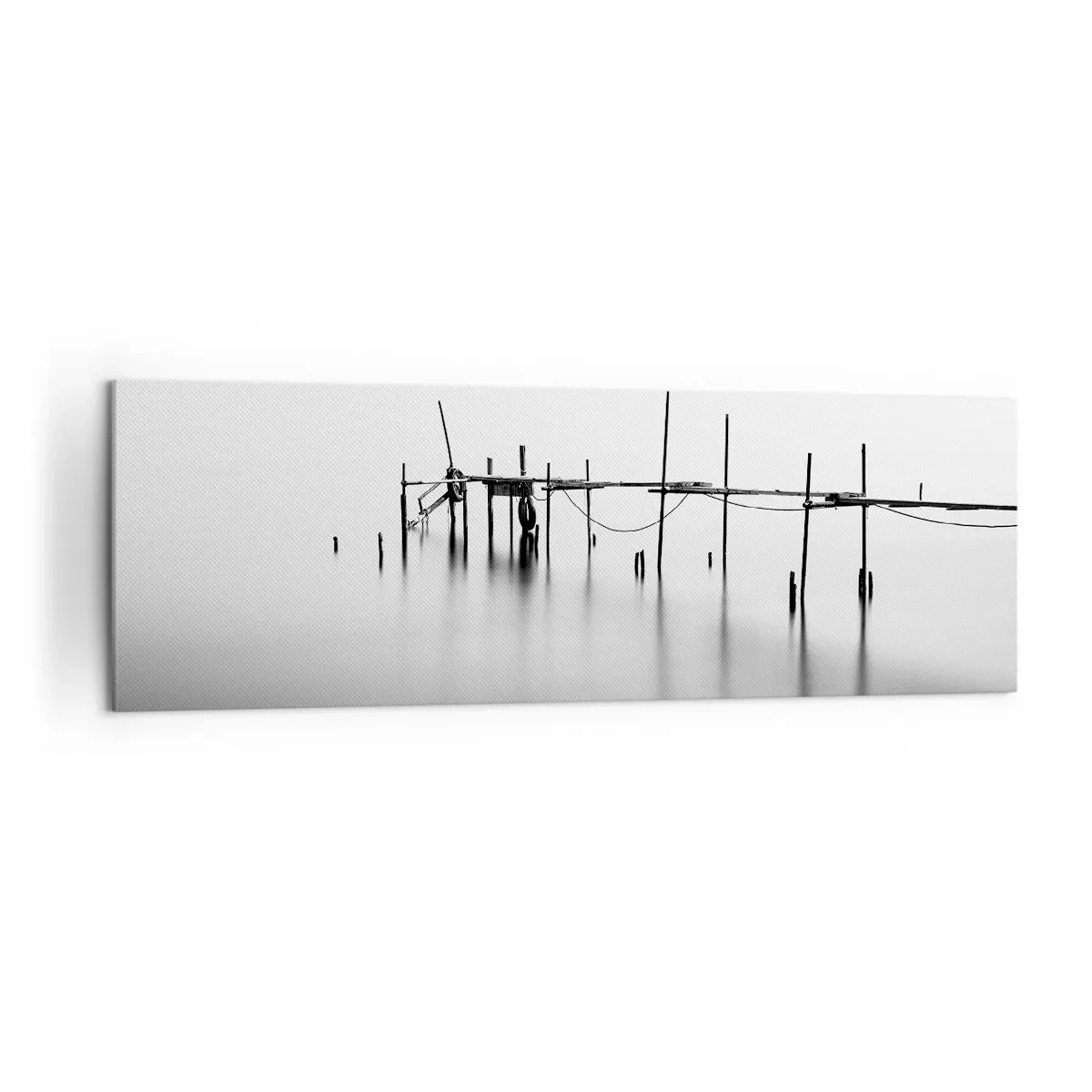 Lærredstryk - Billede på lærred - Hvad nu, hvis verden ikke eksisterer? - 160x50 cm