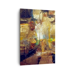 Lærredstryk - Billede på lærred - Kold, varm, meget varm - 70x100 cm