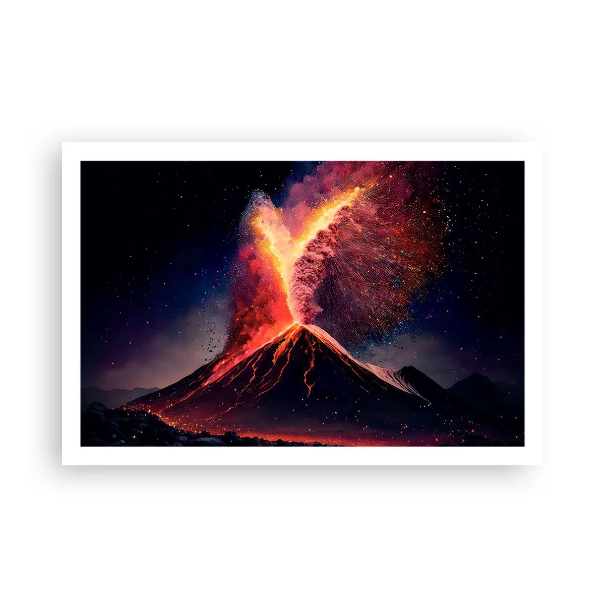 Plakat - Skønhed og rædsel - 91x61 cm