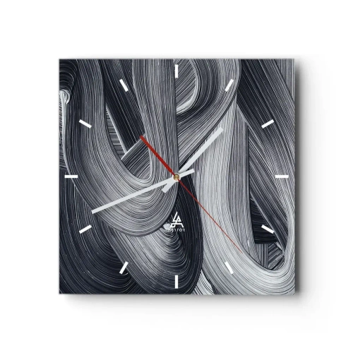 Vægur, Uret - Virkelighedens flygtighed - 30x30 cm