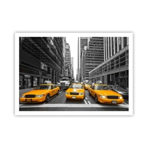 Plakat - Det er os, der farver byen - 100x70 cm