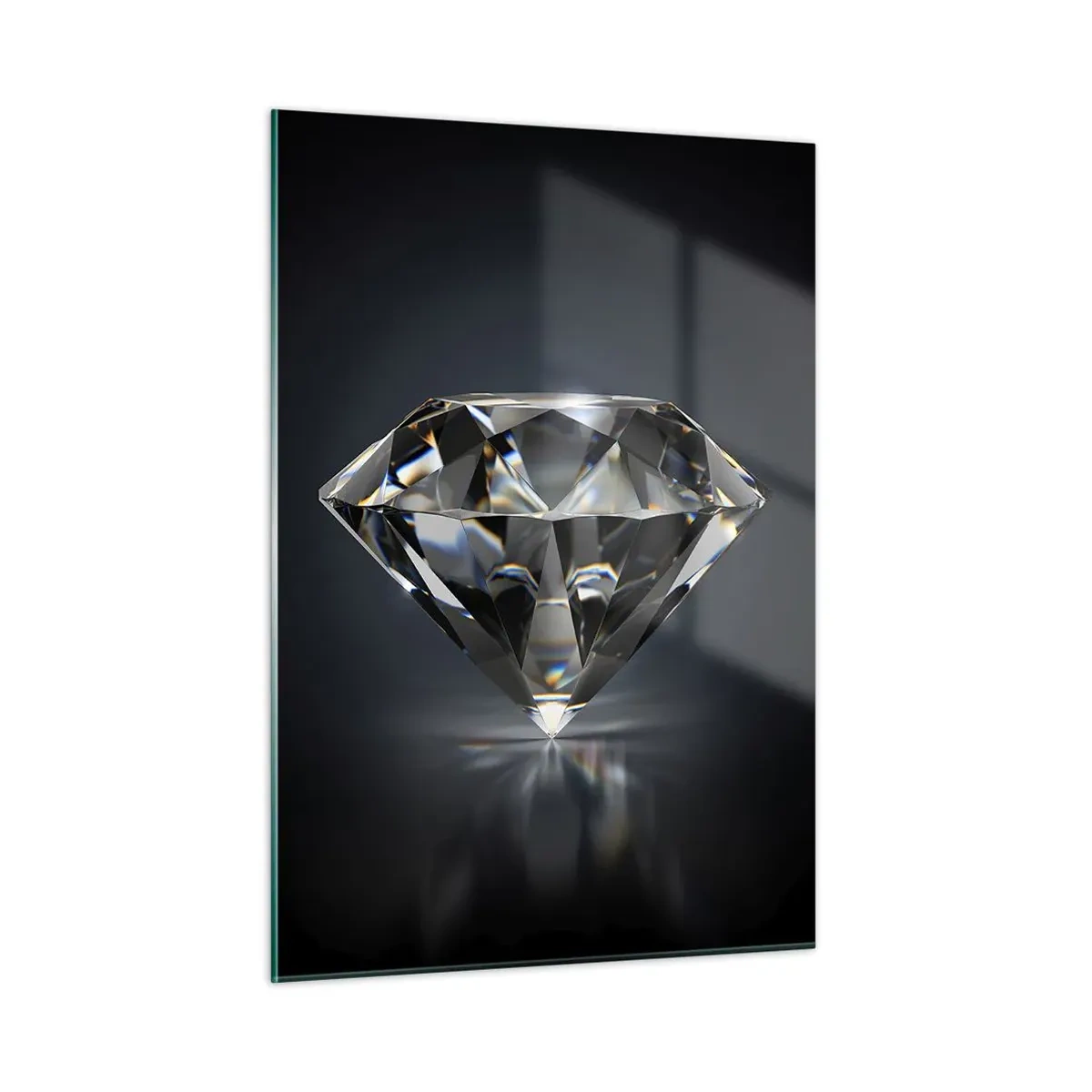 Billede på glas - Bedste veninde - 50x70 cm