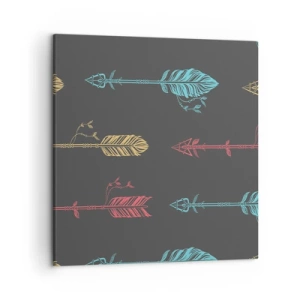 Lærredstryk - Billede på lærred - For at - 50x50 cm