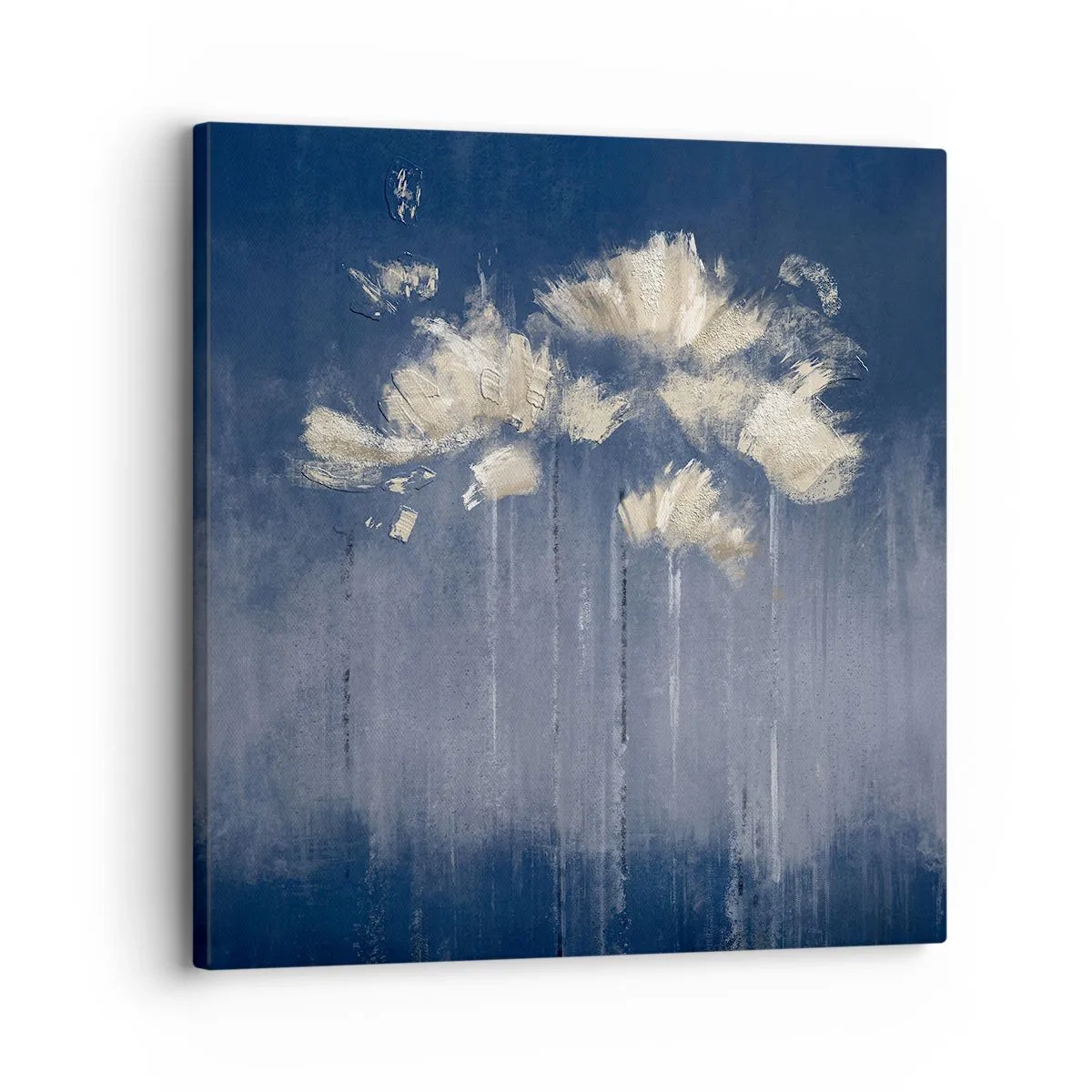 Lærredstryk - Billede på lærred - Som kronblade i vinden - 30x30 cm