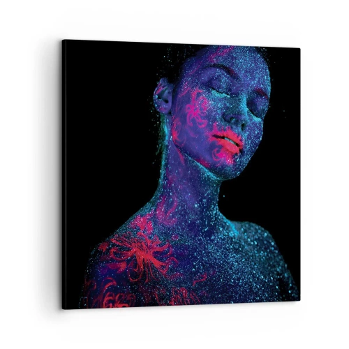 Lærredstryk - Billede på lærred - I stjernestøv - 60x60 cm