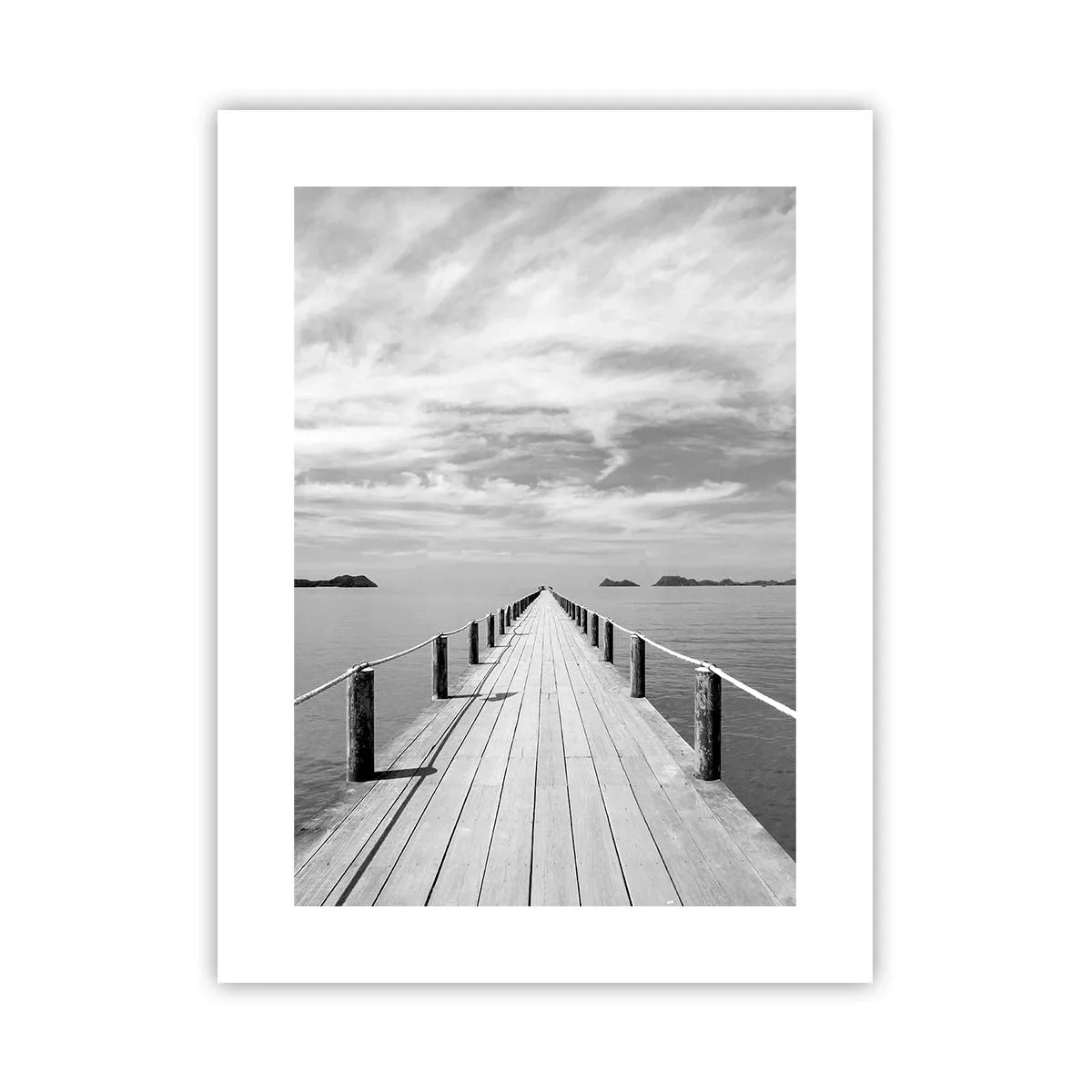 Plakat - Eller måske en rejse... - 30x40 cm