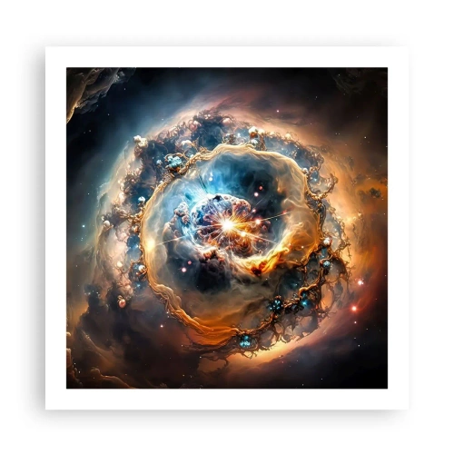 Plakat - Begyndelse - 60x60 cm