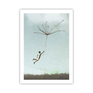 Plakat - Drager, blæsere, vind - 50x70 cm