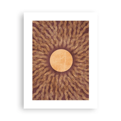 Plakat - Ikon for solen - 30x40 cm