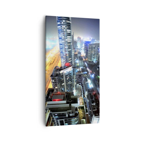 Lærredstryk - Billede på lærred - Et mirakel i ørkenen - 55x100 cm