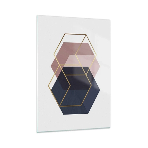 Billede på glas - Styrken ved enkelhed - 50x70 cm