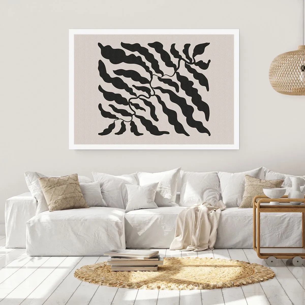 Plakat - En firkants natur - 50x40 cm
